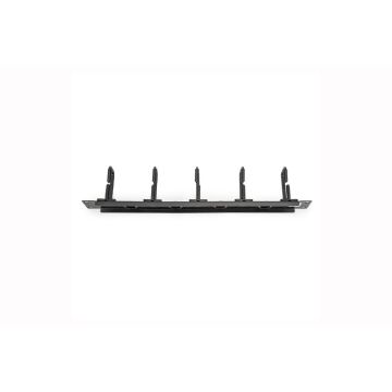 Y10E045-B1 - Rocstor 1U Horizantal 19 Cable Management Organizer - D Ring Hook Network & Server Rack
