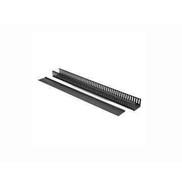 Y10E050-B1 - Rocstor Vertical Cable Organizer With Finger Ducts - Vertical Cable Management Panel - L