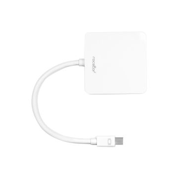 YMDHDD-WH - Rocstor Mini Dispalyport To Dvi / Hdmi / Dp Ada