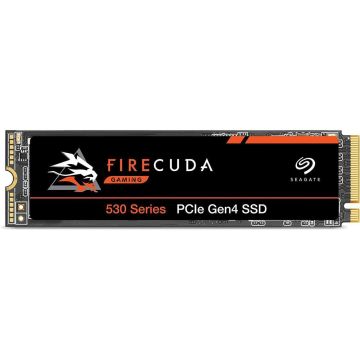 ZA1024CM10002 - Seagate FireCuda 530 1TB Solid State Drive - M.2 PCIe Gen4 ×4 NVMe 1.4, speeds up to 7300 MB/s, Compatible PS5 Internal SSD, 3D TLC NAND, 1275 TBW, 1.8M MTBF, (ZP1000GM3A013)