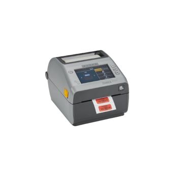 ZD6A143-D41L01EZ - Zebra ZD621d 300 dpi 6 ips USB, Ethernet, Serial, Wi-Fi Label Taken Sensor, Cutter 4.3-inch Touch Screen LCD Display Direct Thermal Desktop Barcode Label Printer