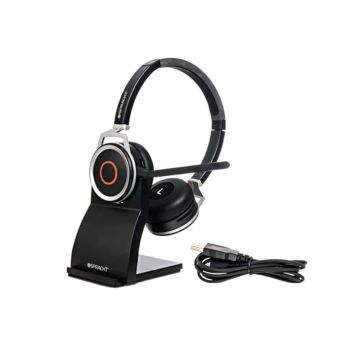 ZUMBTP-400 - Spracht Spracht Zum Bt Prestige Headset Bluetooth Business Wireless Headset With Base St