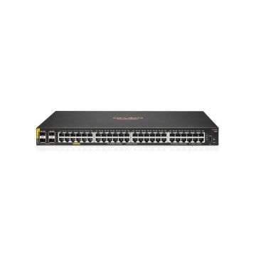 JL675A - HPE Aruba CX 6100 Series 48-Ports 10/100/1000BASE-T Class4 Ethernet Layer 2 Rack-mountable Managed Network Switch with 4-Ports SFP+