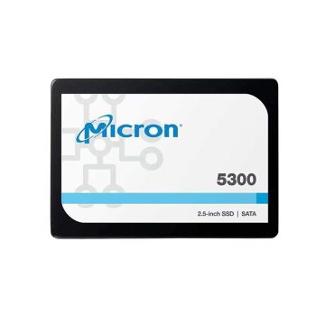 MTFDDAK7T6TDS-1AW1ZABYYR - Micron 5300 Pro 7.68TB SATA 6Gb/s Read Intensive 3D NAND TLC (PLP) 2.5-inch Solid State Drive (SSD)