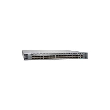 QFX5120-32C-AFI - Juniper QFX5120 Series 32-Ports 100GBASE-X QSFP28 Layer 3 Rack-mountable Managed Back-to-front Airflow Spine and Leaf Switch