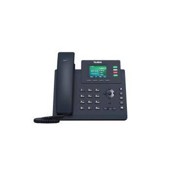 SIP-T33P - Yealink 4-Lines Dual-Ports PoE 2.4-inch Color LCD SIP Phone