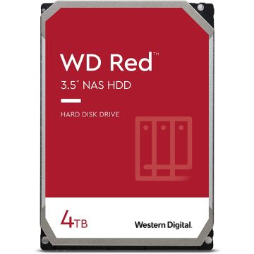 WD40EFRX-68WT0N0 - Western Digital Red 4TB SATA 6Gb/s 5400RPM 64MB Cache (Advanced Format) 3.5-inch Internal Hard Drive
