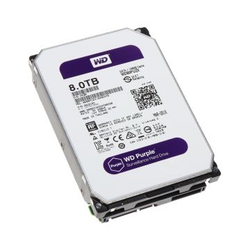 WD80PUZX - Western Digital Purple 8TB SATA 6Gb/s 5400RPM 128MB Cache (512e) 3.5-inch Internal Hard Drive