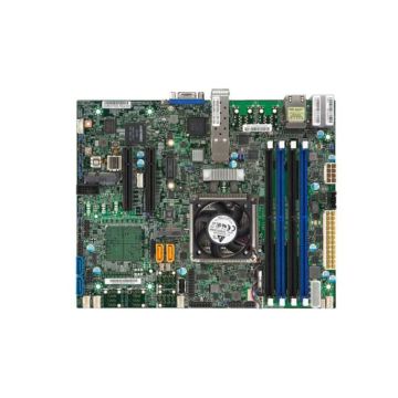 MBD-X10SDV-4C+-TP4F-O - Supermicro Xeon D-1518 Single Socket BGA1667 DDR4 SATA PCI-Express M.2 Supported Flex-ATX Server Motherboard