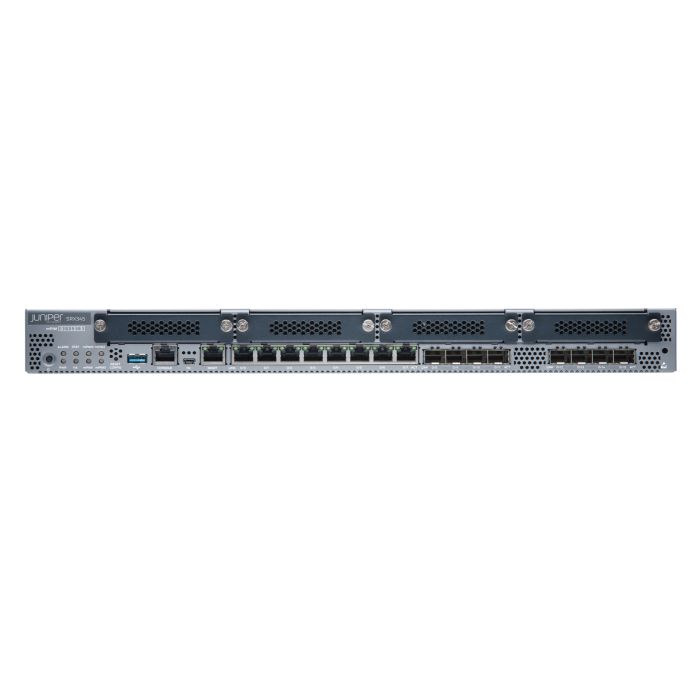 SRX345 - Juniper 16-Port 1GbE 4-Port 1GbE SFP 2-Port 1GbE/10GbE SFP+ Network Security Firewall Appliance