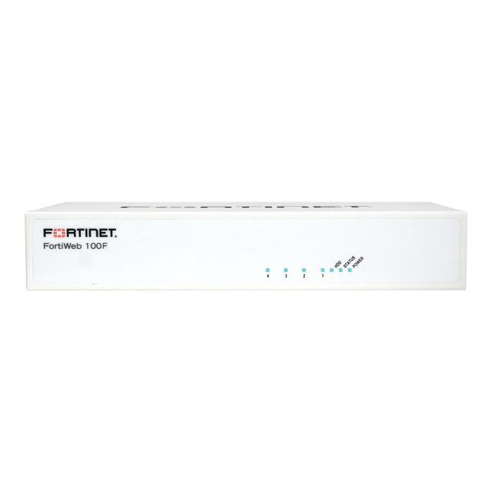 FWB-100F-BDL-580-12 - Fortinet FortiWeb 100F with 1-Year 24x7 FortiCare + FortiWeb Advanced Bundle Web Application Firewall Appliance