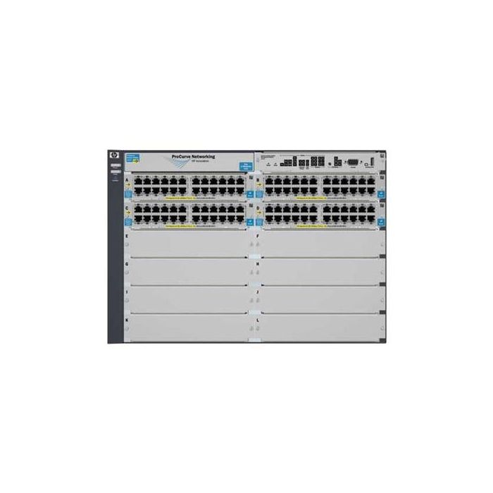 J8700A - HP ProCurve 5412ZL-96G 12-Slots 96-Ports 10/100/1000BASE-T Ethernet Intelligent Edge Switch Chassis 