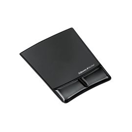 9182301 - Fellowes Mousepad/Wrist Support W/Microban - Blac