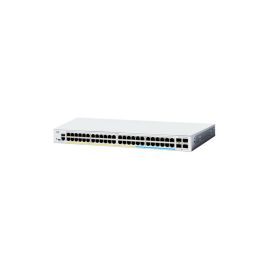 C1300-48P-4G - Cisco Catalyst 1300 Series 48-Ports 10/100/1000BASE-T PoE+ Layer 2 Rack-mountable Managed Network Switch with 4-Ports SFP