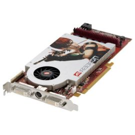 100-435732 - ATI Radeon X1800 GTO 256MB 256-bit DDR3 PCI Express x16 Dual DVI VGA S-Video HDTV-out Video Graphics Card