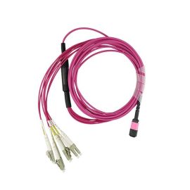 7Z57A03573 - Lenovo 1M 100GbE Multi-mode MPO to 4x LC Breakout OM4 Cable