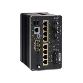 IE-3400-8T2S-E - Cisco Catalyst IE-3400 Series 8-Ports 10/100/1000BASE-T Ethernet Layer 3 DIN Rail-mountable Managed Rugged Switch with 2-Ports SFP