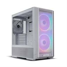 LANCOOL 216RW - Lian-Li Case Middle Tower 4.0mm TG PWM Fans White