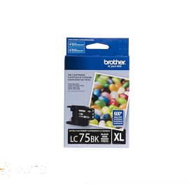 LC75BKS - Brother High-Yield 600 Pages Black Ink Cartridge for MFC-J280W MFC-J425W and MFC-J430W