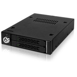 MB992SK-B - Icy Dock ToughArmor 2x2.5 SATA HDD SSD Full Metal Mobile Rack in