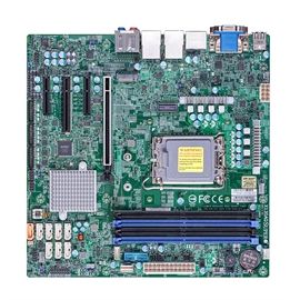 MBD-X13SAQ-O - Supermicro Core i3/i5/i7/i9 G12/G13 Celeron/Pentium Single Socket LGA1700 DDR5 SATA PCI-Express M.2 Supported Micro-ATX Server Motherboard