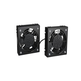 SRFANWM - Tripp Lite Wall-Mount Roof Fan Kit, 120V (2 High-Performance Fans; 5-15P Plug)