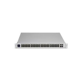 USW-48-POE - Ubiquiti UniFi 48-Ports 10/100/1000BASE-T Ethernet Layer 2 Rack-mountable Managed Network Switch with 4-Ports SFP