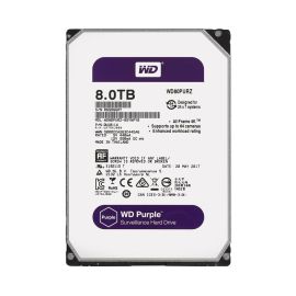 WD80PURZ - Western Digital Purple Surveillance 8TB SATA 6Gb/s 5400RPM 128MB Cache 3.5-inch Internal Hard Drive