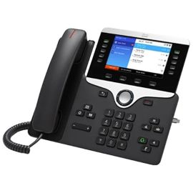 CP-8861-K9= - Cisco 8861 5-Lines Dual-Port Ethernet 5-inch LCD Bluetooth Wi-Fi IP Phone