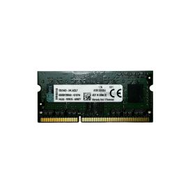 KVR13S9S8/4 - Kingston 4GB 1333MHz DDR3 PC3-10600 Non-ECC CL9 204-Pin SoDimm 1.5V Single Rank x8 Memory Module